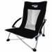 Aktive Silla de playa plegable Negro