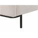 Beliani Cama con somier Poliéster CORIO 193x219 Crema