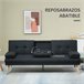 Sofá Cama Lino, Espuma HOMCOM, hogar - sofás y butacas Gris
