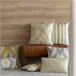 2 Fundas de cojín decorativo 85% algodón 15% lino BARCELONA Amarillo