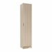 Armario multiusos 1 puerta efecto madera 37 Roble