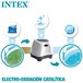 Sistema cloración salina 4 g/h INTEX Gris