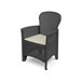 Sillones Exterior -Set 4ud - Durban Negro