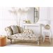 Beliani Chaise longue izquierdo Poliéster NIMES Beige