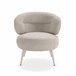 Sillón decorativo LIVA color beige Beige
