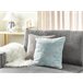 Beliani Cojín decorativo CERAMIUM 45x45 Azul Claro