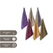 Pack 3 Paños cocina Rizo Algodón 100% Marron