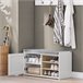 Banco Zapatero con 1 Puerta SoBuy FSR109-WN 80 Blanco