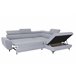 Rinconera con cama WESLEY Gris