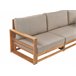 Beliani Conjunto longue TIMOR Gris Oscuro