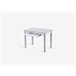 Mesa de cocina extensible SETA Blanco