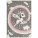 Alfombra infantil llama KINDER - ATTICGO 120x170 Multicolor
