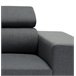 Chaise longue con cama NORWAY reversible 3 plazas gris Gris