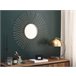 Beliani Espejo decorativo SAUMUR Dorado
