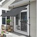 Toldo articulado con armazón Stem enrollable acero/poliéster 400x120 Arena