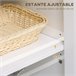 Alacena de Cocina MDF, Melamina de Madera HOMCOM, hogar - cocina Blanco