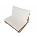 Beliani Conjunto longue TODI Blanco/ Beige