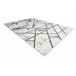 Alfombra EMERALD exclusivo 0085 glamour 240x330 Blanco/ Gris