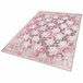 Alfombra De 100 X 200Cm 200x100 Rosa