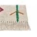 Beliani Alfombra de pelo corto CETMI 80x230 Beige