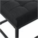 Banco Salta tapizado tela / metal 120x38 Gris