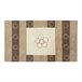 Acomoda Textil – Alfombra 100% Algodón con Flecos. Madera