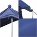 Toldo de playa Bernheze Lycra 4 bolsas rellenables 270x270 Azul