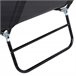 Tumbona Plegable Acero y Tela Oxford Outsunny Negro