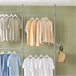 Perchero de Ropa Telescópico Altura Ajustable SoBuy KLS03-HG Gris