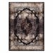 Alfombra lavable MIRO 51664.805 Rosetón marco 120x170 Marron