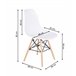 Silla de Comedor Nordica Blanco