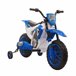 Moto Eléctrica para Niños PP, Metal HOMCOM Azul