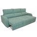 Chaise longue convertible en cama tela APRIL Verde