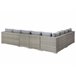 Beliani Conjunto longue XXL Beige