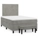 Cama box spring 120x200 Gris