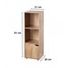 Mueble 3 estantes con una puerta Madera
