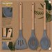 Bateria De Cocina 8 Piezas Apta Para Induccion Gris
