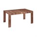 ANGEL CERDA Mesa comedor extensible nogal Nogal