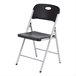 Silla plegable negra LIFETIME Negro