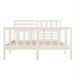 Estructura de cama 150x200 Blanco