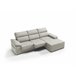 Chaise longue con arcón RUBIK Beige