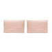2 Fundas de almohada 100% algodón percal PURE 50x75 Gris Claro