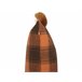Beliani Cojín decorativo BARJA 45x45 Naranja