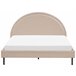 Beliani Cama con somier Bouclé MARGUT 172x214 Beige