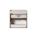 Mueble doble lavabo 4 cajones Riva 140 Blanco/ Beige