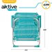 Silla plegable fija aluminio Aktive Beach - mediterráneo Azul