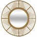 Espejo De Bambú Ina Con Estilo Único 70x70 Espejo De Bambú Ina Con Estilo Único 70x70 Beige