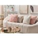 Beliani Cojín decorativo DAISY 45x45 Beige