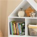 Librería Infantil con 2 Estanterías Abiertos KMB58-W SoBuy Blanco