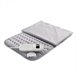 Almohadilla Electrica Acrilico Serie Vellon Gris